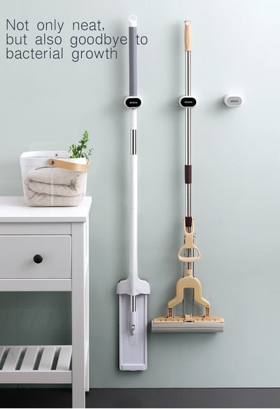 Wall Mounted Multifunction Mop Holder